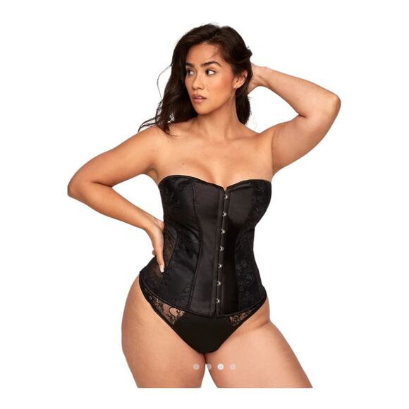 Adore Me Whimsigoth Witchy Fairygoth Women's Size XL Lace Boned Darkcore Corset - Picture 7 of 12